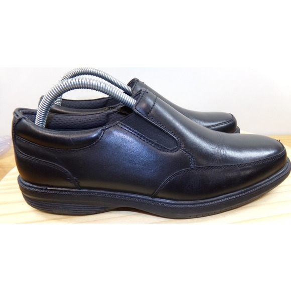 Nunn Bush Myles Slip On Shoes Mens Black Sz 10.5 M KORE Comfort Gel Memory Foam - Picture 1 of 8
